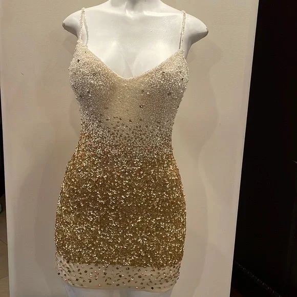 Birthday dress Musani couture sequin beaded dress - Picture 10 of 16